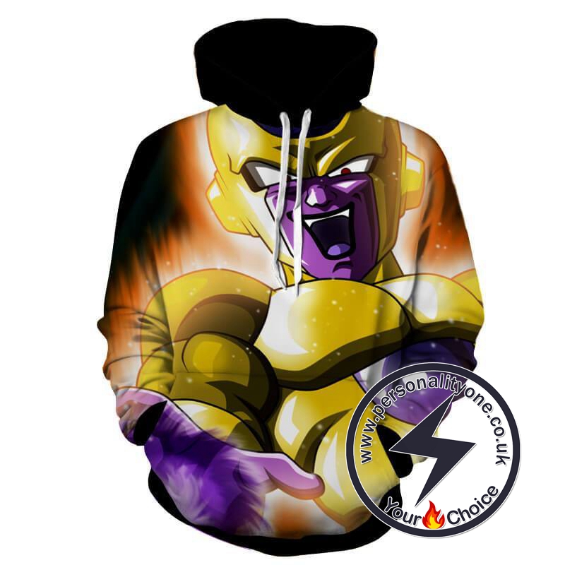 Dragon Ball Z - Gold Frieza 3D - Hoodies